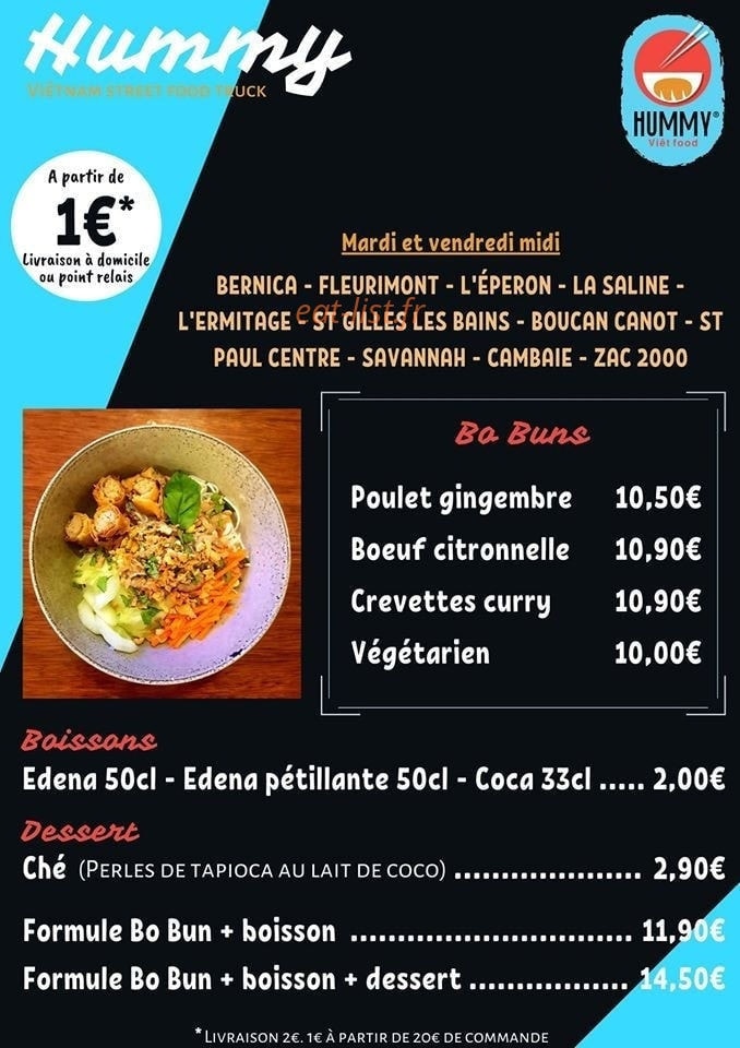 Hummy — carte page 1