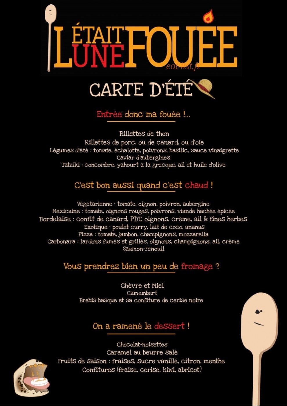 Il était une fouée — carte page 1