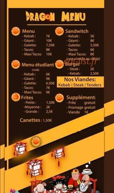 Istanbul2 Tacos & Kebab — carte page 1