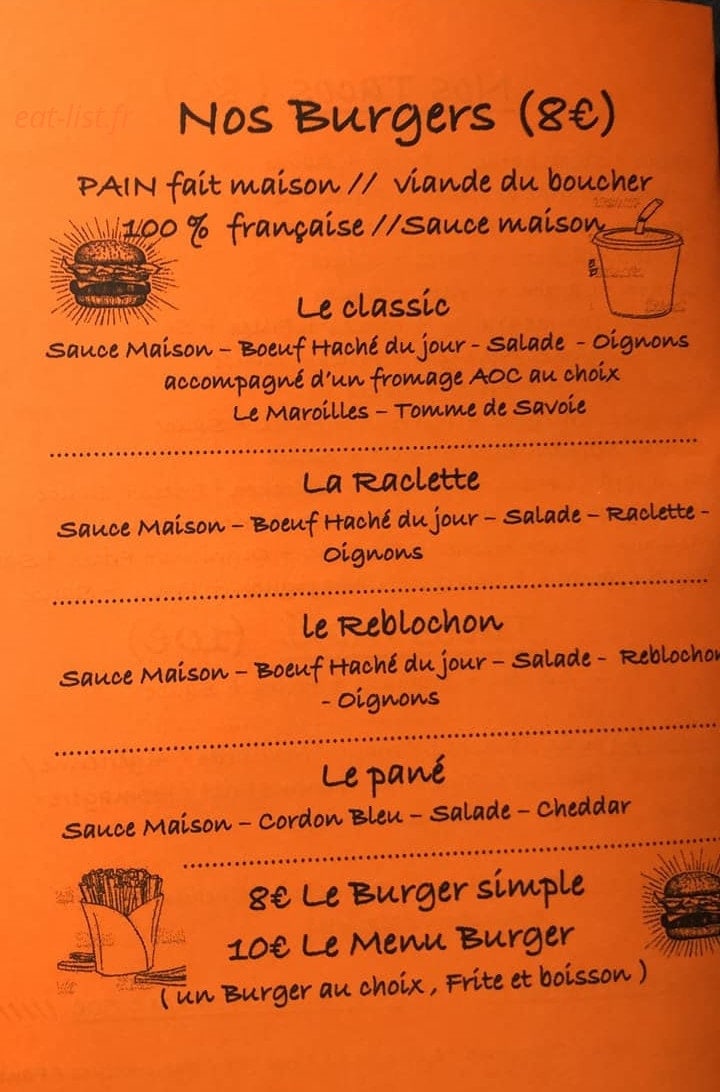 Jamelino's — carte page 3