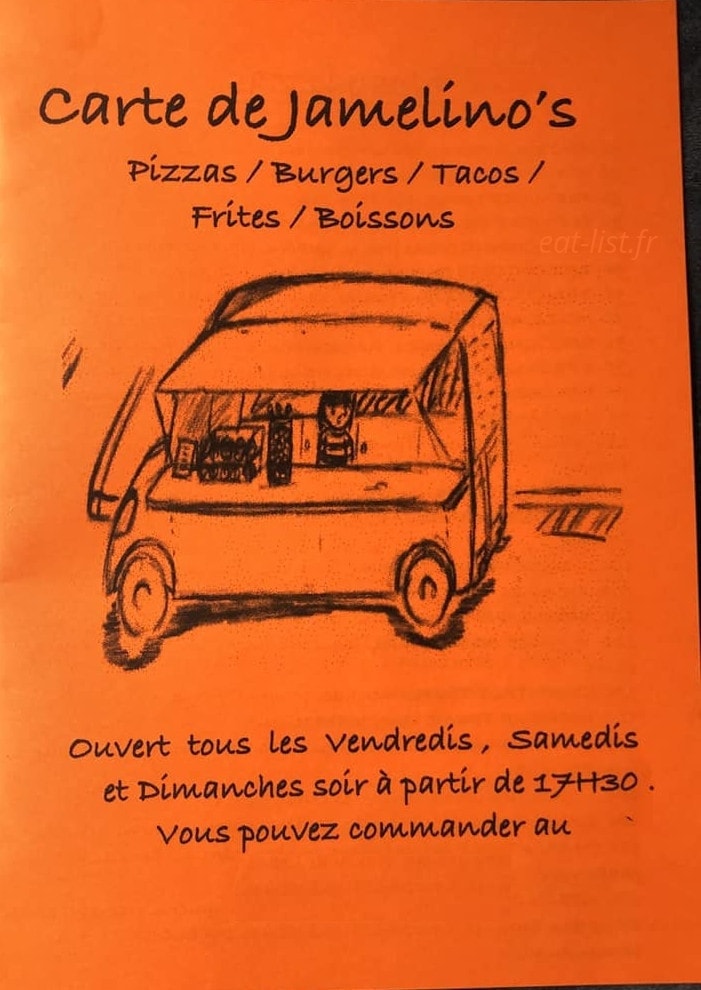 Jamelino's — carte page 1