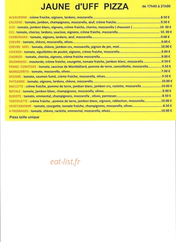 Jaune d'Uff — carte page 1