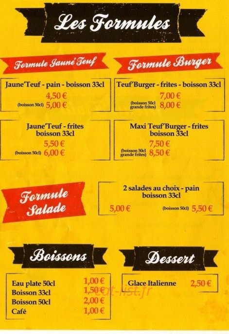 Jaune' Teuf — carte page 4