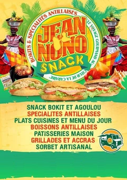 Jean nono snack — carte page 1