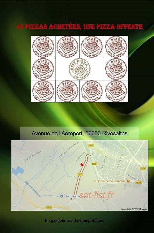 Jo's Pizza — carte page 4