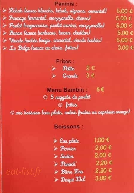 Joe Cooker — carte page 3