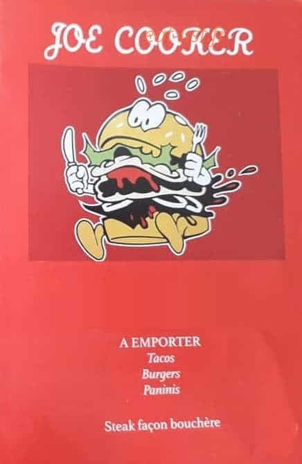 Joe Cooker — carte page 1