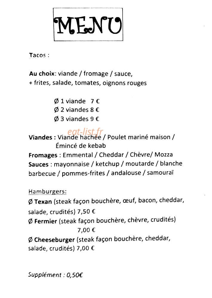 Joe Cooker — carte page 1
