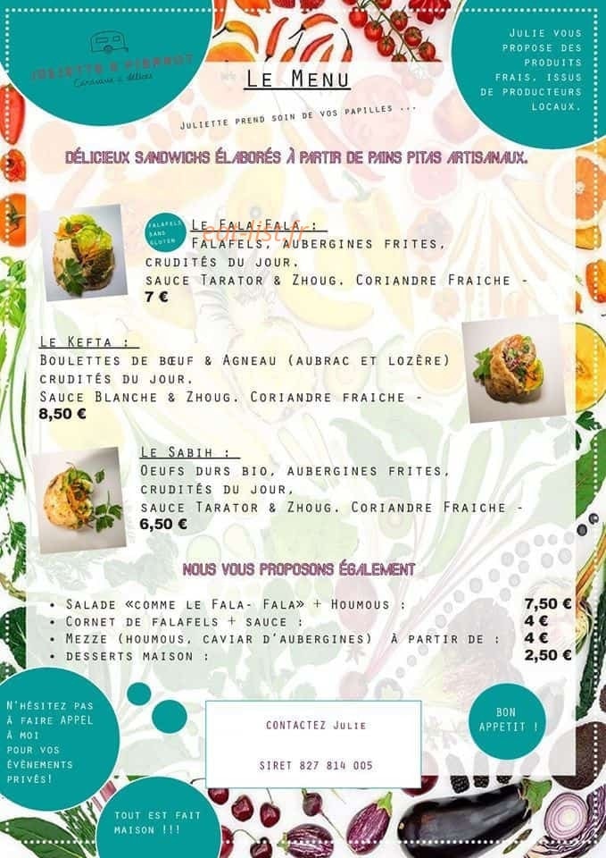 Juliette & Pierrot — carte page 1