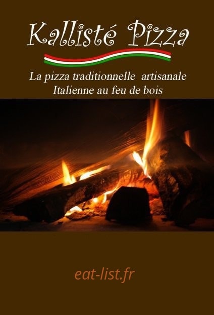 Kallisté Pizza — carte page 1