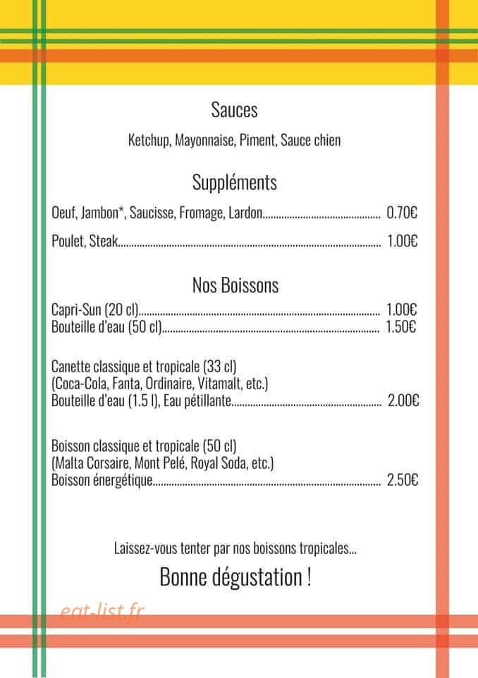 Karibbean Truck — carte page 3
