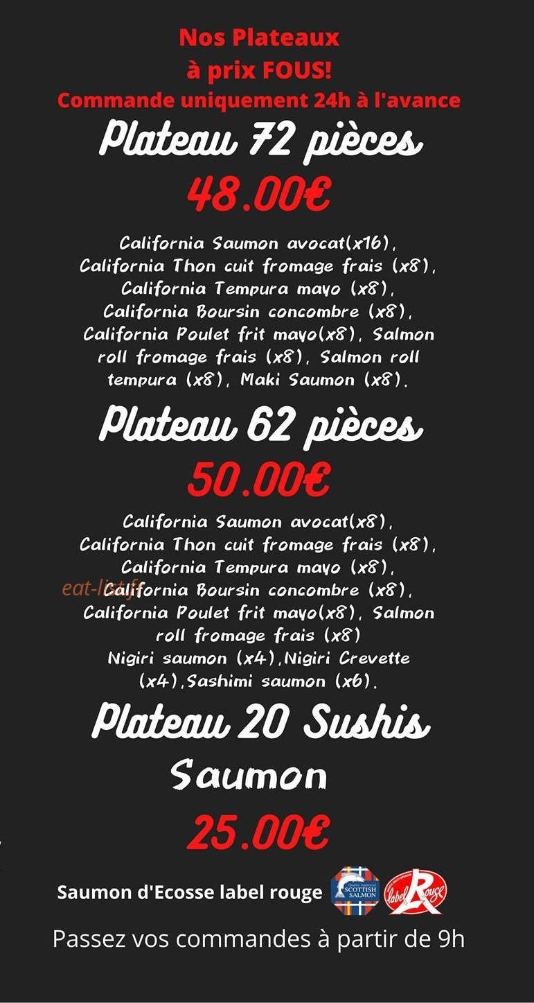 Kastel Sushi — carte page 6
