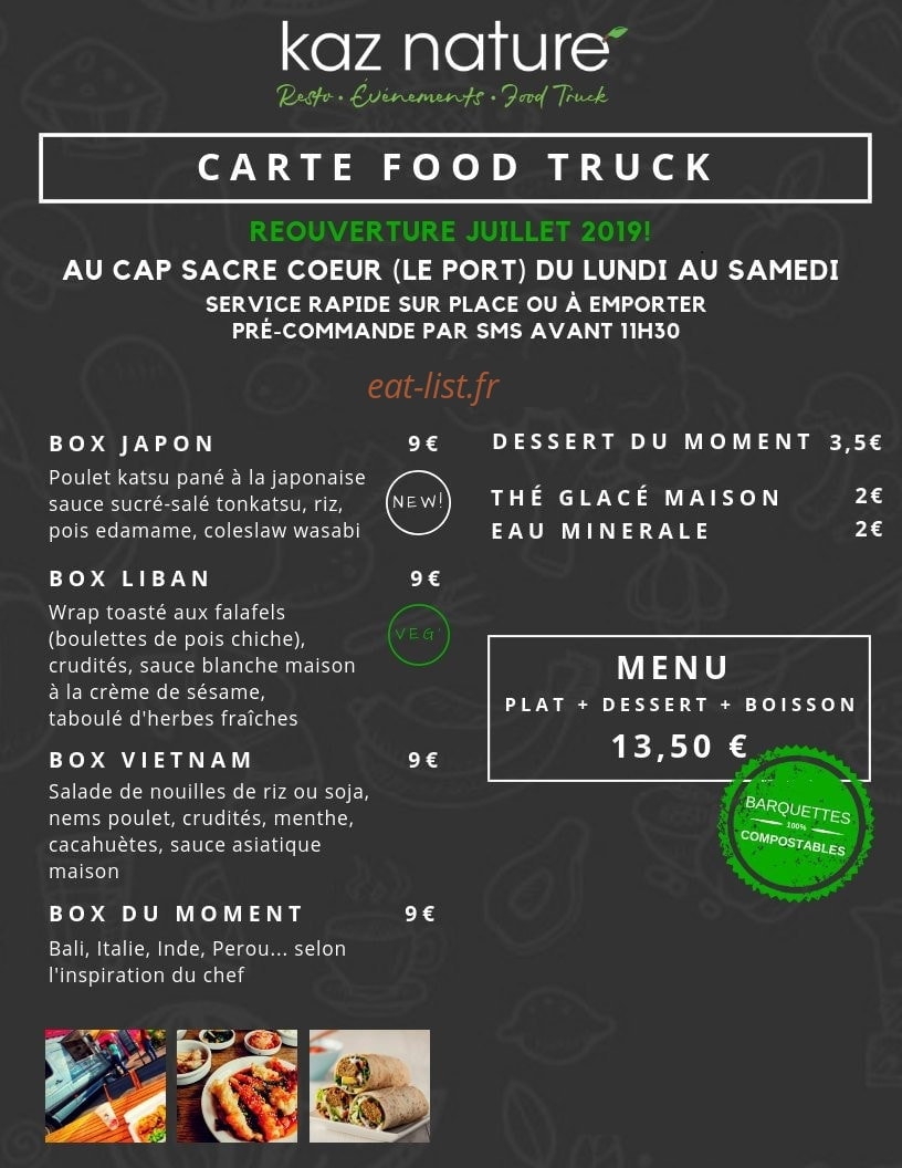 Kaz Nature — carte page 1