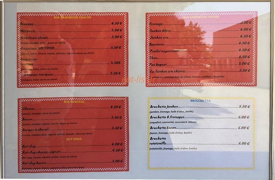 Kik'food — carte page 2