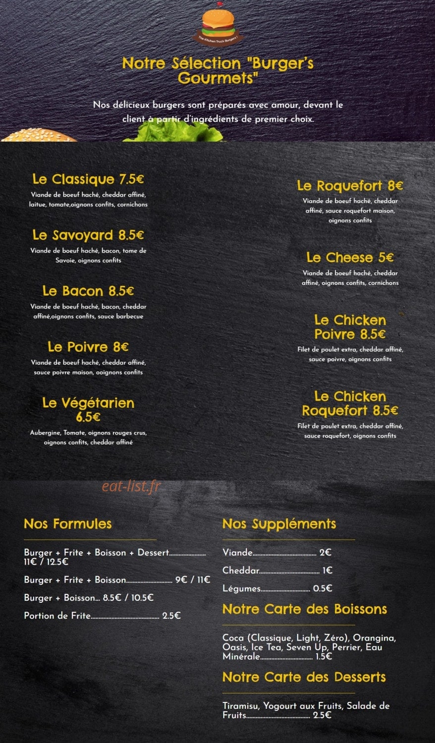 Kitchen Truck — carte page 1