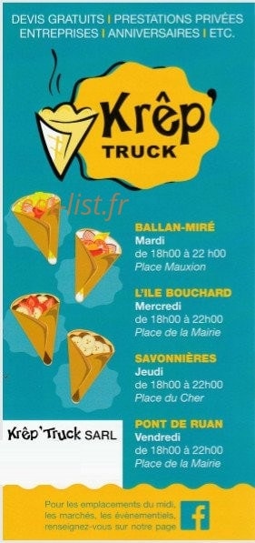 Krep'Truck — carte page 1