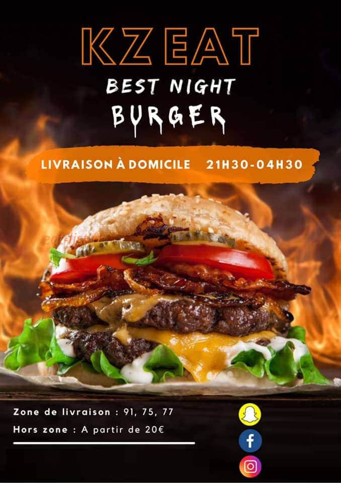 Kz eat — carte page 1