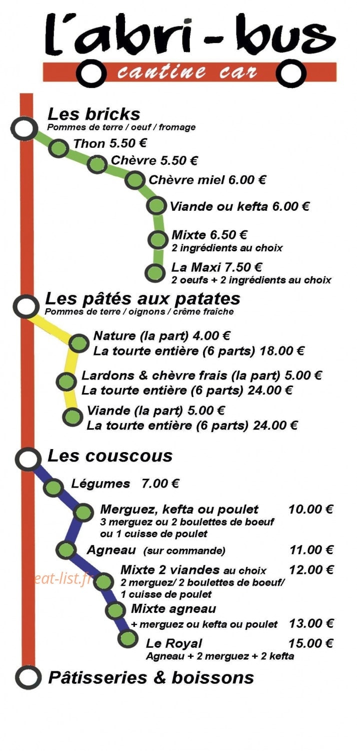 L'abri-bus — carte page 1