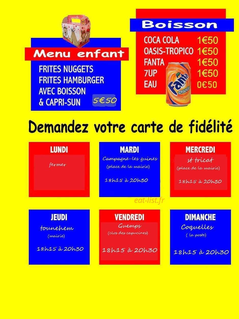 L'américain — carte page 2