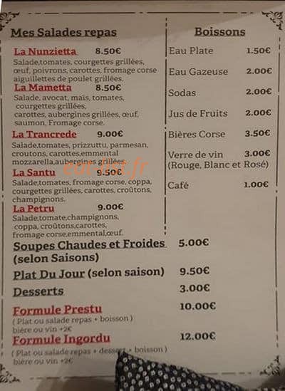 L'amoureux — carte page 1
