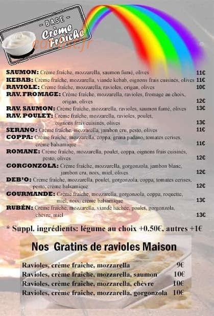 L'Arc en ciel — carte page 3