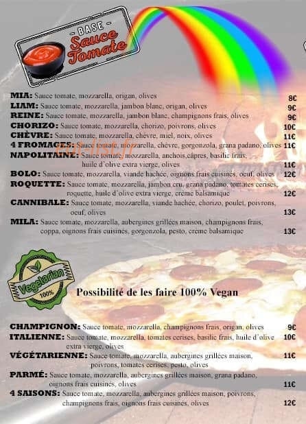 L'Arc en ciel — carte page 2