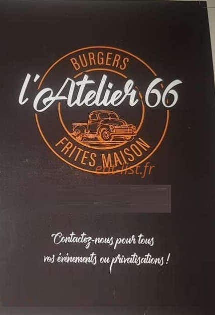 L'Atelier 66 — carte page 1