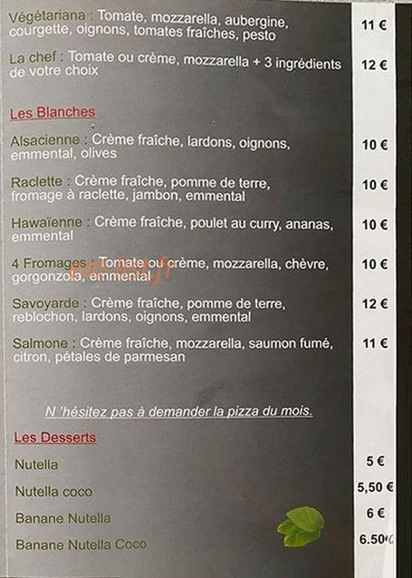 L'Autentica — carte page 2