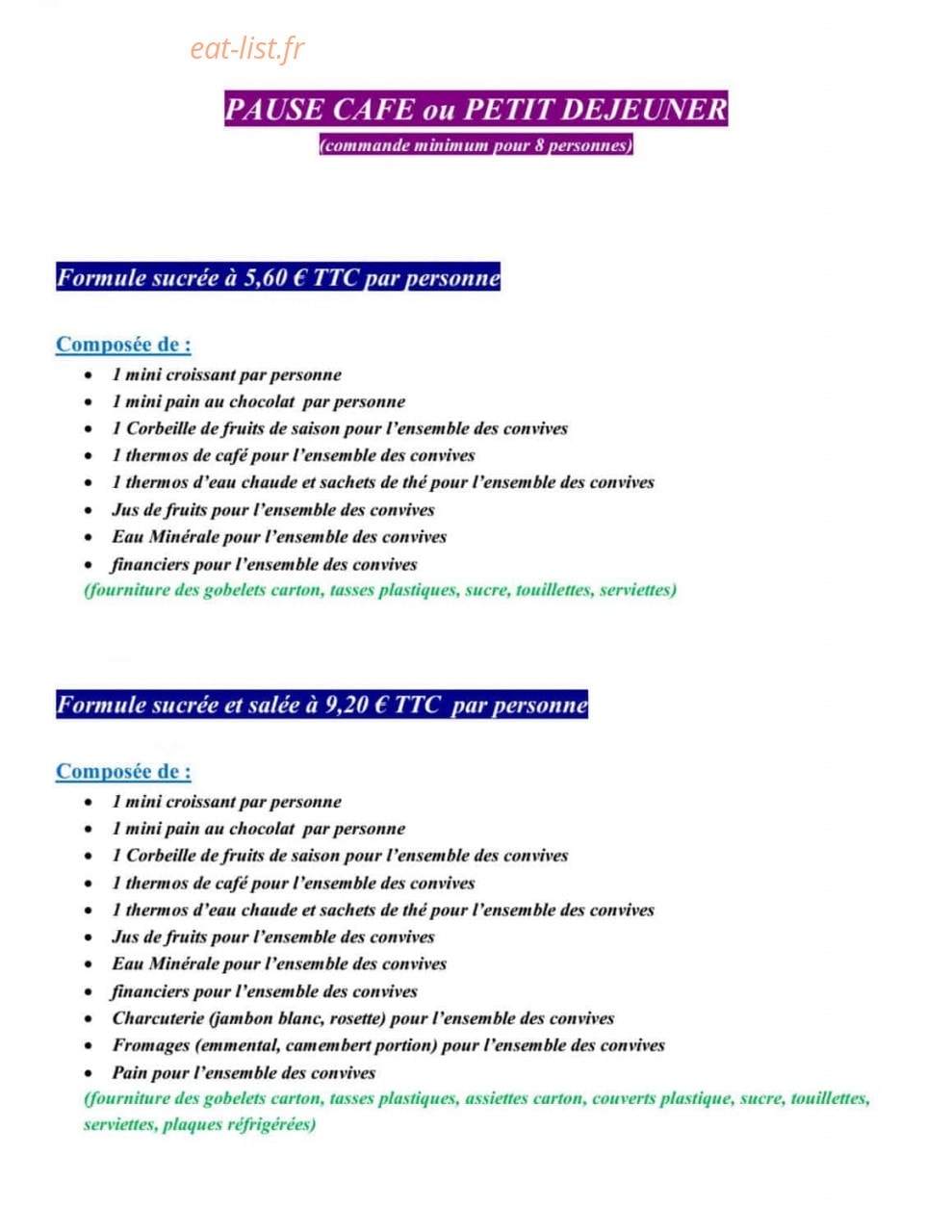 L'Authentic — carte page 2