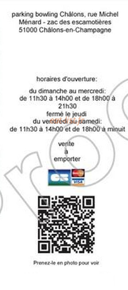 L'baraque a frites — carte page 6
