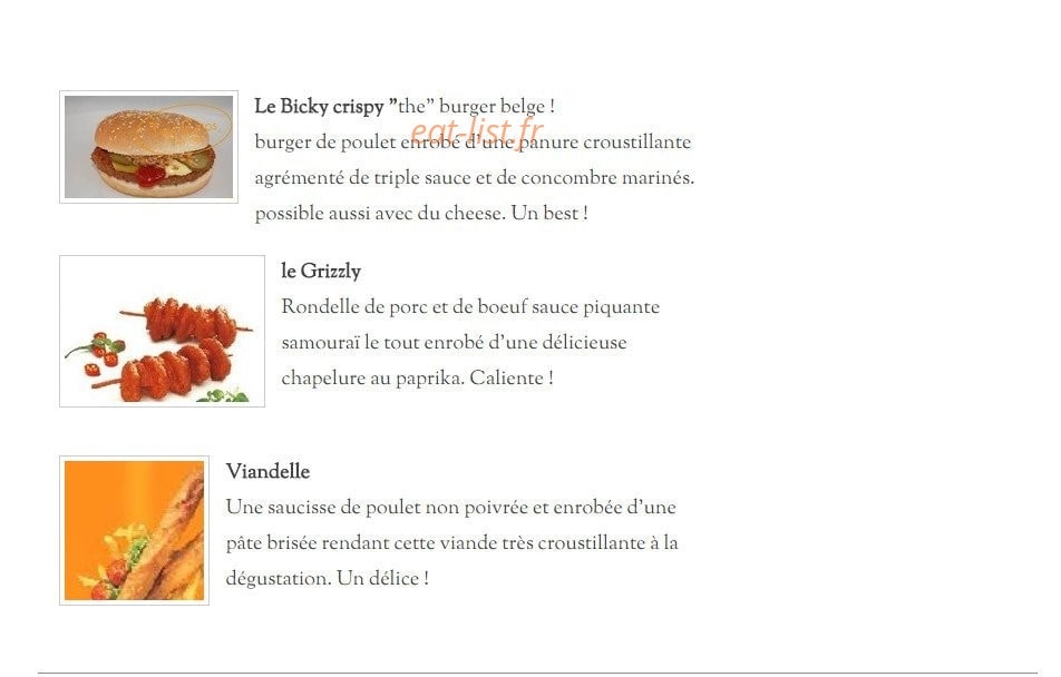 L'Baraque Du Ch'ti — carte page 2