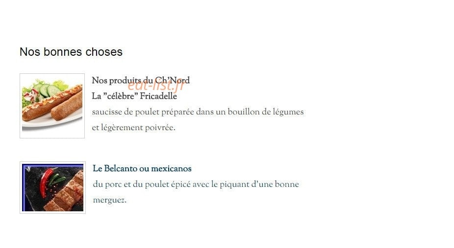 L'Baraque Du Ch'ti — carte page 1