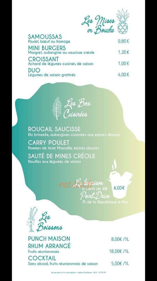 L' Effet Créol — carte page 1