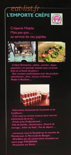 L'Emporte Crêpe — carte page 1
