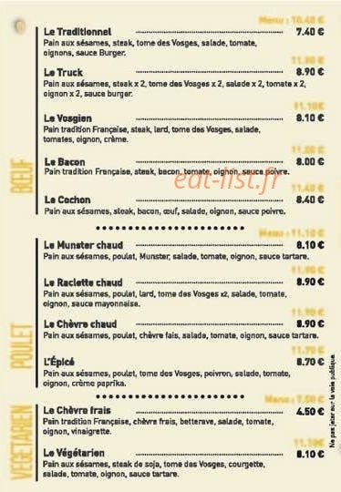 L'entre deux pains — carte page 1