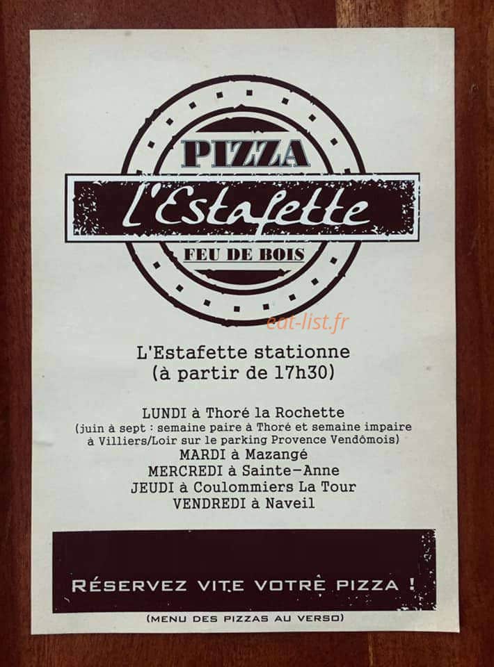 L’estafette — carte page 1