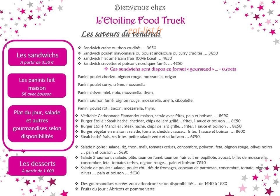 L'Etoiline — carte page 1