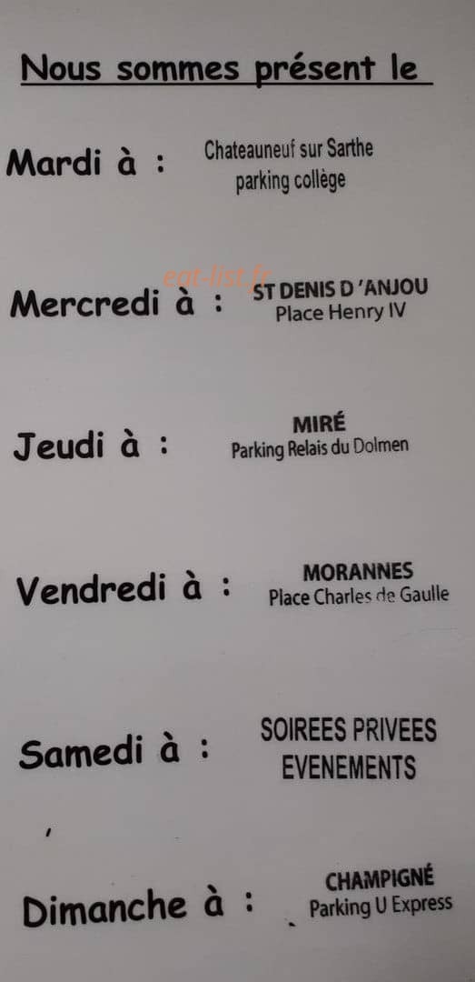 L'imprévu — carte page 6