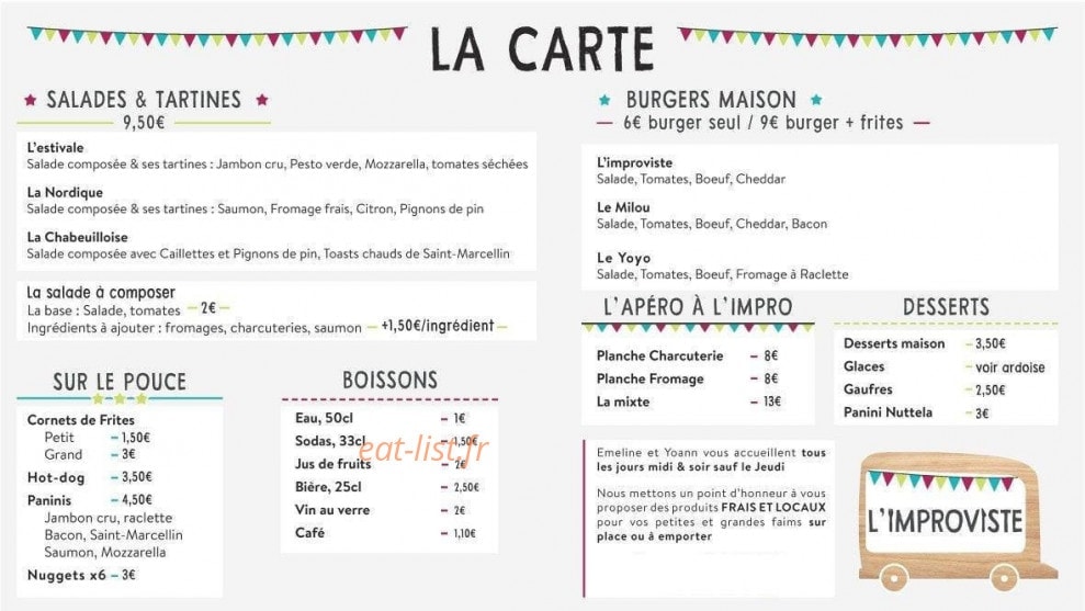 L'improviste — carte page 1