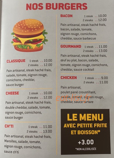 L'Isle aux Frites — carte page 1