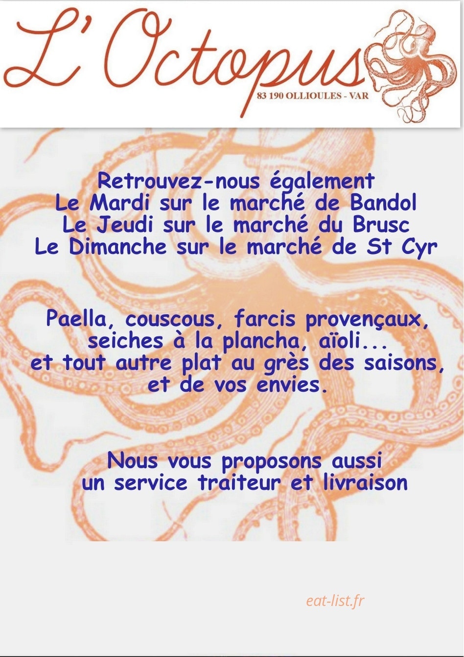 L'octopus — carte page 2