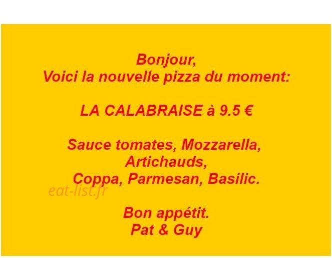 L'origan — carte page 2