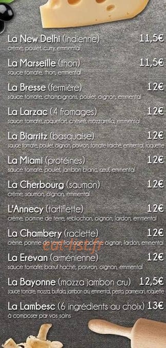 L'Original — carte page 2