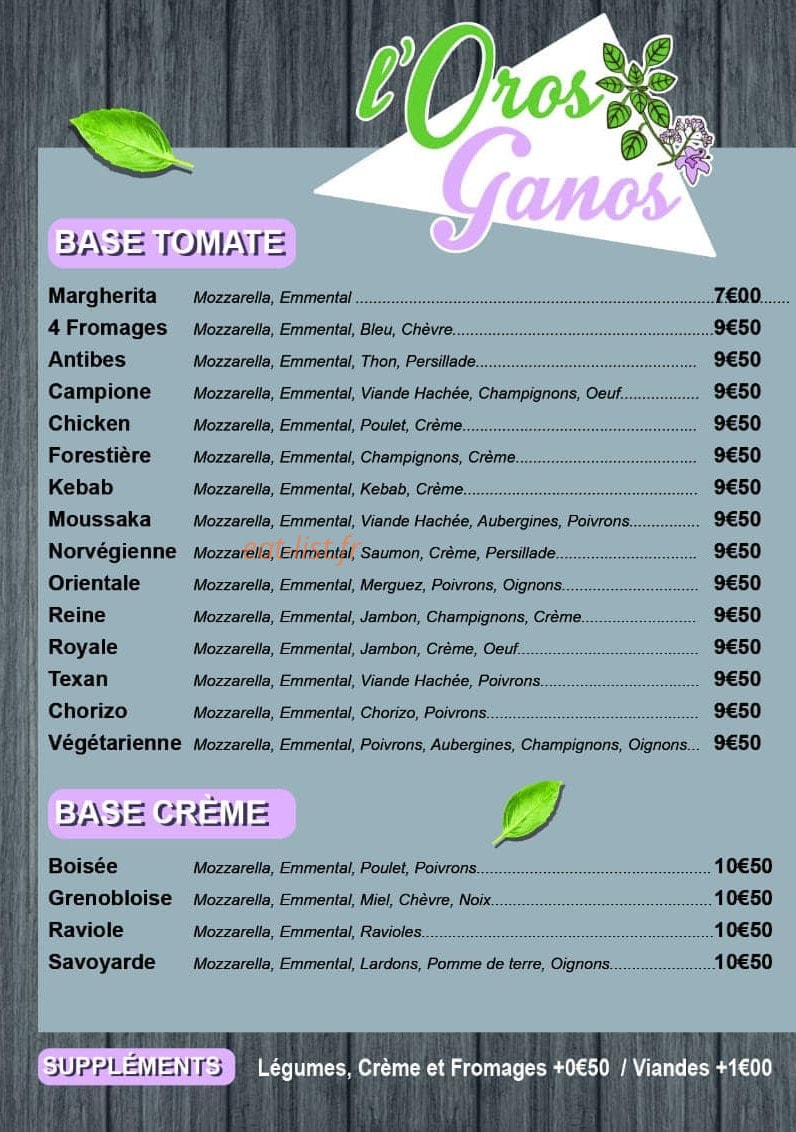 L'Oros Ganos — carte page 1