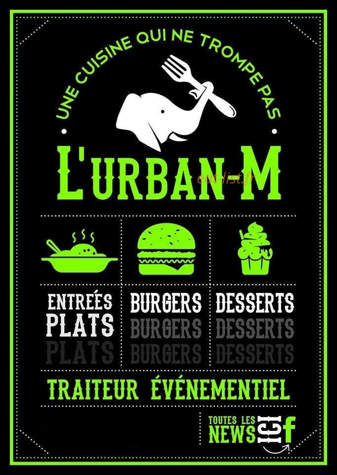 L'urban M — carte page 1