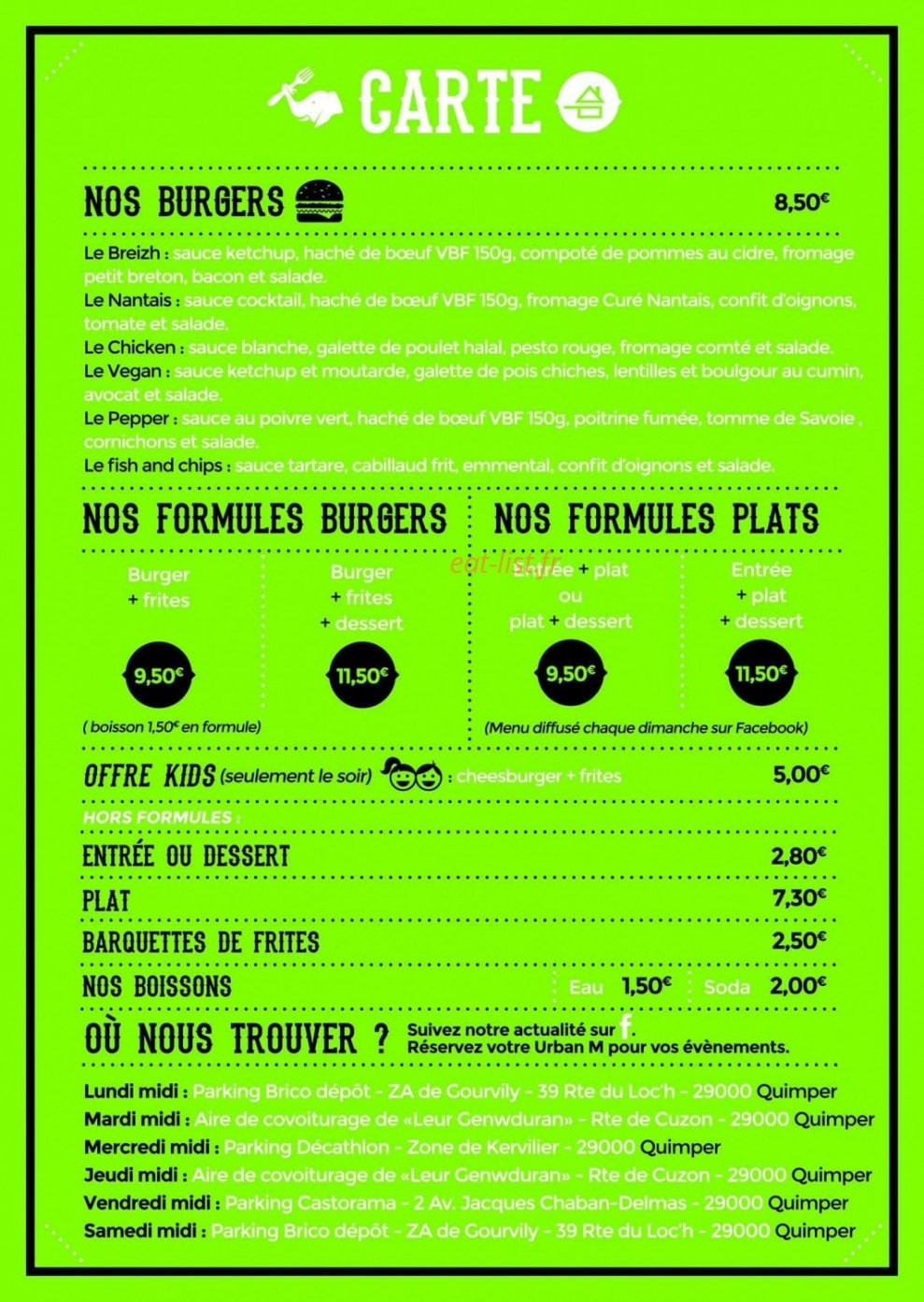 L'urban M — carte page 2