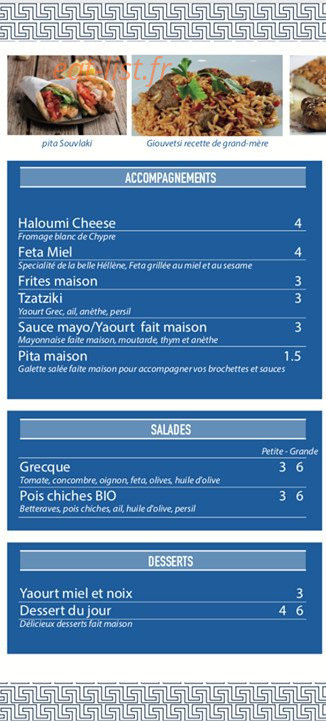 La Belle Héllène — carte page 2
