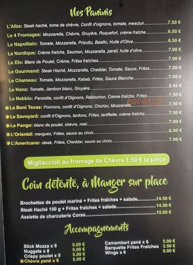 La bergerie — carte page 2