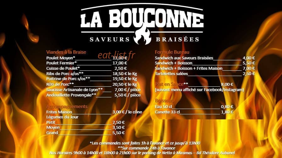 La Bouconne — carte page 1