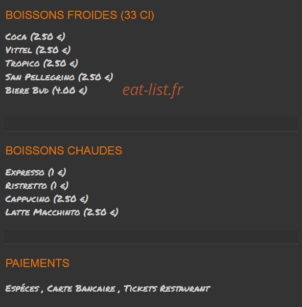 La Box Pura — carte page 2